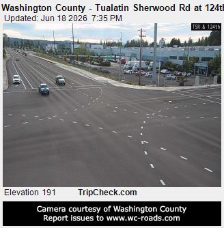 Washington County - Tualatin Sherwood Rd at 124th Ave